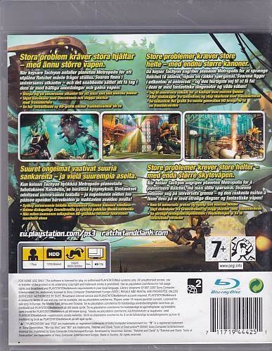 Ratchet & Clank Tools of Destruction - PS3 - (B Grade) (Genbrug)
